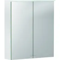 Geberit Option Basic armoire de toilette avec éclairage intégré, deux portes, largeur 60cm, 500.273.00.1, 500.273.00.1