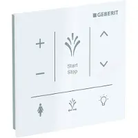 Geberit Panneau de commande mural pour AquaClean Sela, 147.041.SI.1, 147.041.SI.1