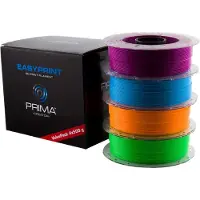 PrimaCreator Filamento Pla Easyprint Value Pack Neon 500g 1.75 Mm 4 Unità