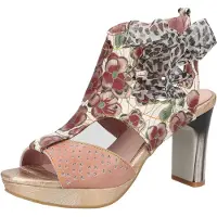 LAURA VITA Sandali con tacco HICAO 09 donne - Beige - 37