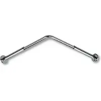 Delabie Binario per tende EVers. estensibile 700-900 mm, acciaio inox pol.