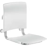 Delabie Sedile sospeso per doccia comfort in acciaio inox satinato