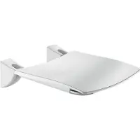 Delabie Sedile doccia comfort pieghevole in acciaio inox satinato