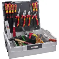 Nws Valigetta per elettricisti Sortimo 327-23, dotata di utensili di qualità, parzialmente isolata e testata secondo DIN EN/IEC 60900
