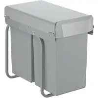 GROHE Blue Système de tri des déchets 30 cm - 15 l / 15 l, compatible avec Blue Home, Red M et L, 40855000, 40855000
