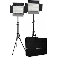 Nanlite 1200-CSA Kit doppio bicolore (con custodia e stativo)