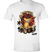 Pyramid T-shirt Maniche Corte N´sanity Beach Crash Bandicoot