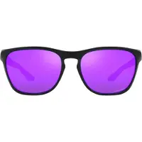 Oakley - Occhiali da sole - Manorburn Matte Black Prizm Violet - Nero