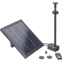 Pontec Pompa per laghetti / giochi d'acqua PondoSolar 250 Control