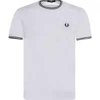 Fred perry T-Shirt bianca Bianco taglia