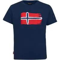 TROLLKIDS Kid's Oslo T T-shirt Bambini (152, blu)