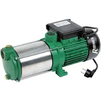 Ribiland Pompa di superficie multistadio 5 turbine monofase 1450w PRMCA5