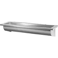 Delabie Lavandino CANAL L.1200 2 Hl.D22 scarico destro Edst. 1.4301 sat