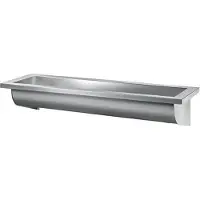 Delabie Lavandino CANALE L.3000 o. Scarico Hl. dx Edst. 1.4301 sat