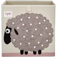 3 Sprouts Cestino Portaoggetti Sheep