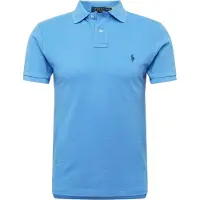 Ralph Lauren per uomo. 710795080015 Polo piqué slim fit blu (XL), Casual, Cotone, Manica corta