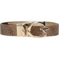 GUESS Mika BW7423VIN30 Marrone Donna Taglia M — Cintura in Tessuto