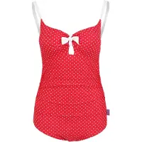 Petit Amour Costume intero 'ANTONIE' rosso / bianco