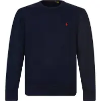 Ralph Lauren per uomo. 710766772003 Felpa in pile Navy RL (L), Casual, Cotone