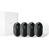 Arlo Pro 3 Smarthome camera bianca confezione da 4 pezzi