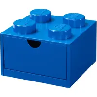 LEGO Cassetto-mattoncino 4 bottoncini - Blu
