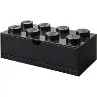 LEGO Cassetto a 8 bottoncini - Nero