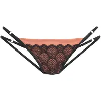 LASCANA String rosa / nero