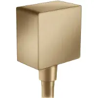Hansgrohe raccord de tuyau AXOR Starck FixFit de taille artisanale avec clapet anti-retour et cornière en plastique, 26455140, 26455140