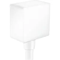 Hansgrohe raccord de tuyau AXOR Starck FixFit de taille artisanale avec clapet anti-retour et cornière en plastique, 26455700, 26455700