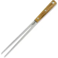 Due Cigni Hakucho forcella 18,5 cm, legno d'ulivo