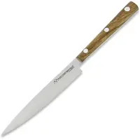 Due Cigni Hakucho coltello da bistecca 12 cm, legno d'olivo