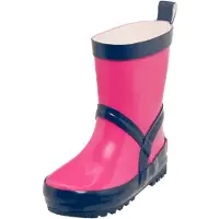 Playshoes Stivale di gomma marino / rosa