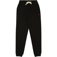 Ralph Lauren per ragazzo. 323720897002 Pantaloni da jogging in pile nero ((L) 10/12años= 150/161cm), Casual, Cotone, moda per bambini
