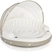 Intex Isola gonfiabile con materasso gonfiabile a baldacchino 199x150 cm 58292