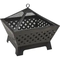 Landmann cesto per il fuoco / pozzo per il fuoco / fuoco da campo 66,5x66,5x63cm 22103