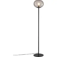 Nordlux Lampada da terra Alton Ø 28 cm lampada da lettura fumo / nero