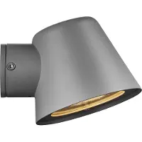 Nordlux Applique da esterno Aleria, alluminio grigio