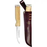 Marttiini Wild Reindeer 11 Pailakka 542014 Stainless, Curly Birch, coltello fisso