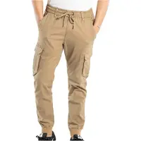 REELL Reflex Rib Cargo Pantaloni tempo libero Uomo (XL - Long, beige)