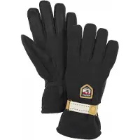 Hestra Windstopper Tour 5 Finger Guanti (8, nero)