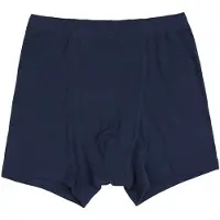 Joha Boxershorts 100% Wool Intimo lana merinos Uomo (S, blu)