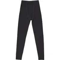 Joha Longs Intimo lana merinos Uomo (S, nero)