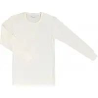 Joha Blouse Intimo lana merinos Uomo (S, bianco)