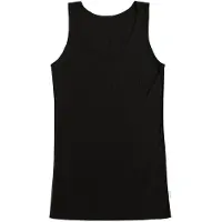 Joha Women's Tank Top 70/30 Intimo lana merinos Donna (S, nero)