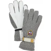 Hestra Windstopper Tour 5 Finger Guanti (8, grigio)