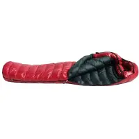 Western Mountaineering Apache MF Sacco a pelo in piuma (165 cm, nero/fuchsia/rosso)