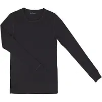 Joha Blouse Intimo lana merinos Uomo (XXL, nero)
