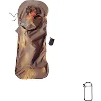 Cocoon KidSack Cotton Sacco a pelo da viaggio Bambini (180 x 76 cm, beige)