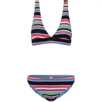 Shiwi Ladies Mod Stripe Bobby Top Bikini Multi Colour Taglia: 34 | Bikini Outlet | Donna