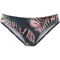 LASCANA Slip bikini verde / rosa / nero